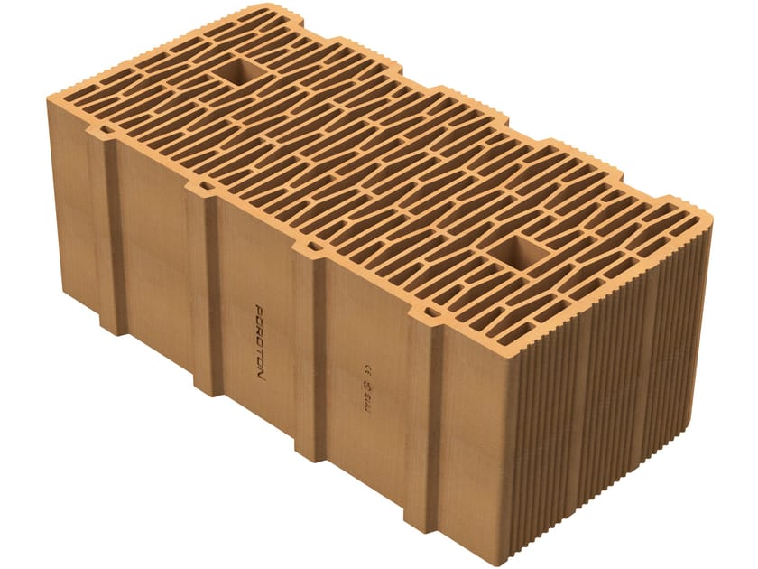 Блок кирпичной кладки SIAI POROTON® 600 тонкие перегородки ARCH-00151085