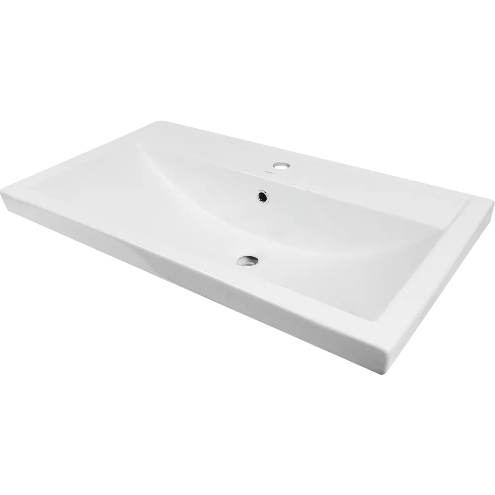 Тумба под накладную раковину Фостер 75.7x45 раковина Kirovit Фостер шкаф-пенал шкаф навесной цвет корпуса белый Santreyd STLM-2009828 - Вид №5