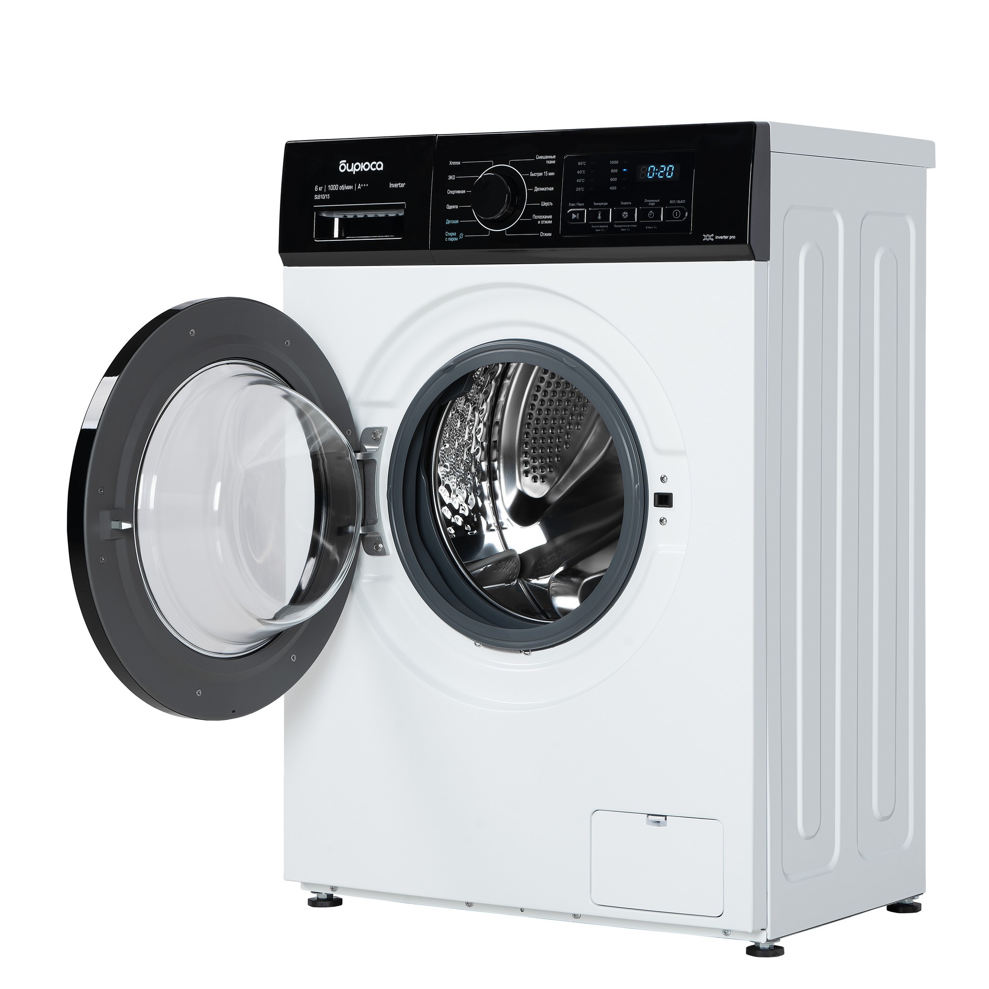 9225627 Стиральная машина Бирюса WM-SL610/15 белый STDN-0072640 - Вид №1