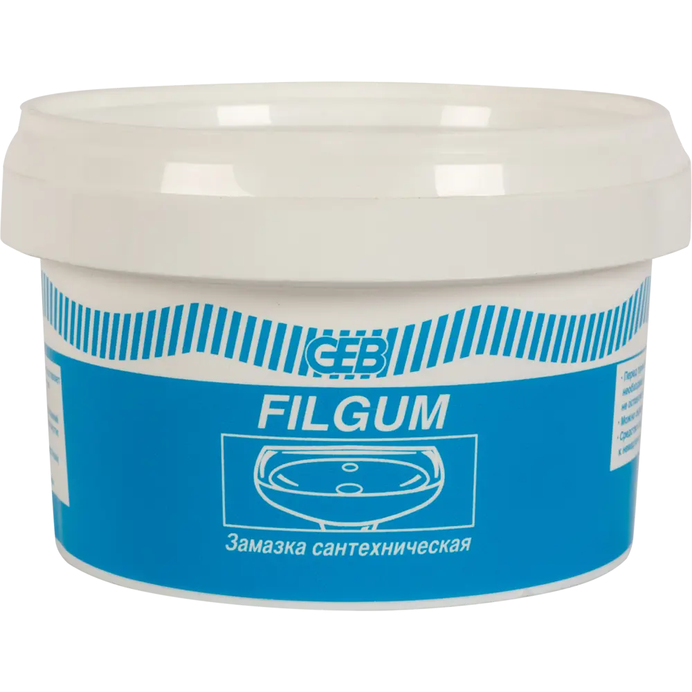 Замазка сантехническая Geb Filgum 200 г STLM-2181856