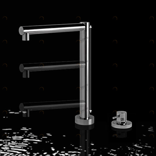 Смеситель на два отверстия 7LOST001 Geda Nextage Lost с подвижным поворотным изливом