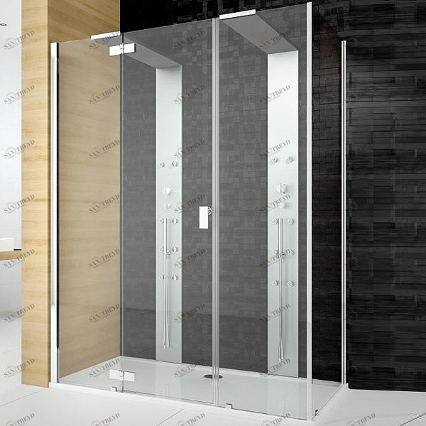 Душевая кабина угловая THASOS FOR TWO 170х75 см HOESCH 4428208101401