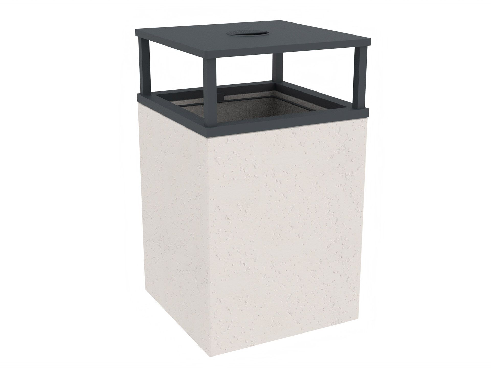 Бетонные стойки для мусора с крышкой Lazzari Афина ARCH-00133561 - Вид №8