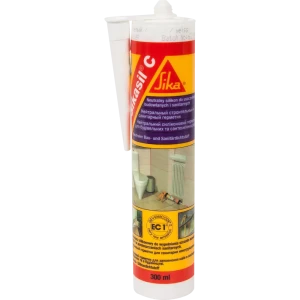 Герметик силиконовый Sika Sikasil C 300 мл белый