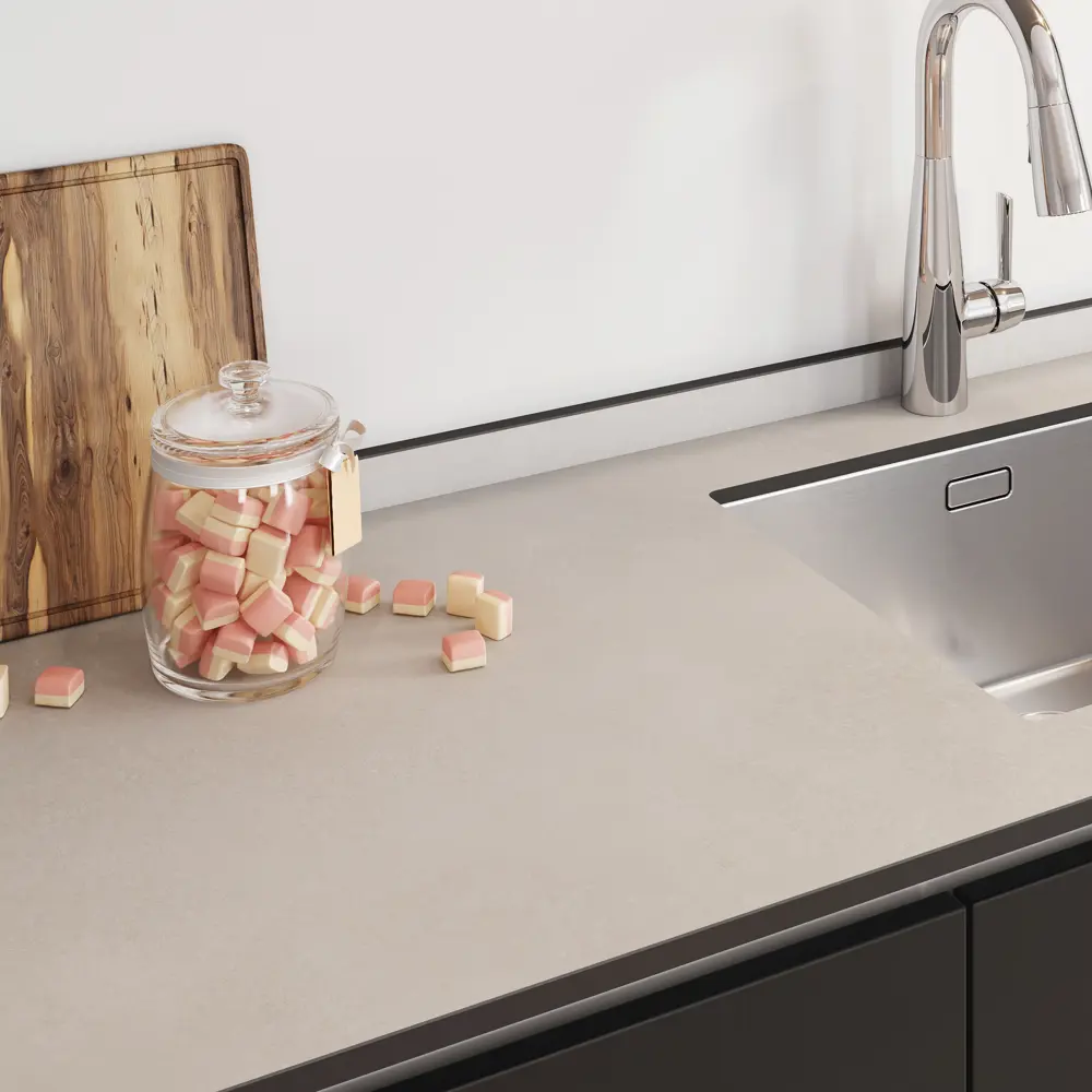 Столешница Santreyd Саона L803 — серый HPL-пластик для кухни 86820674 STLM-0868472 - Вид №4