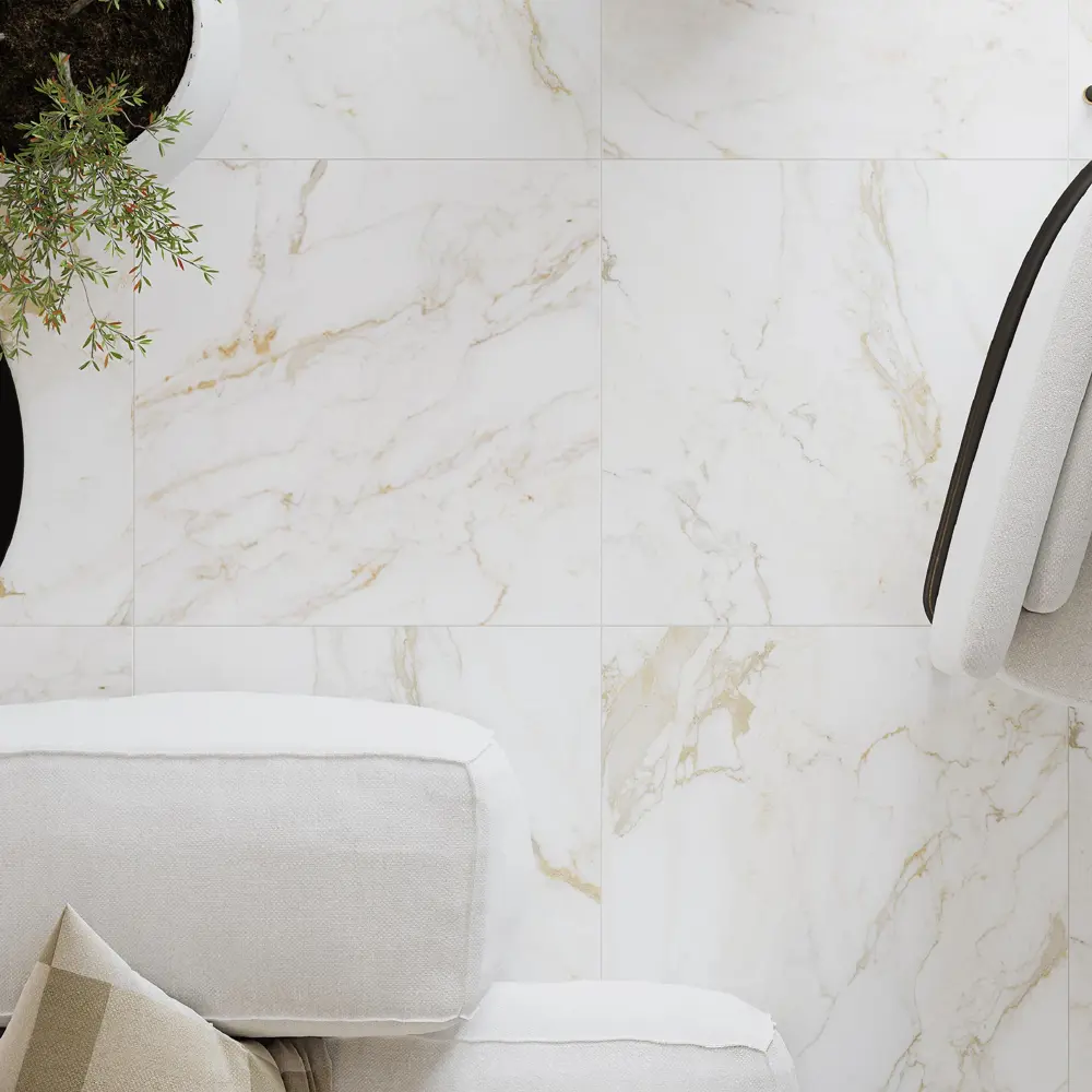 Santreyd Керамогранит Calacatta Oro 60×60 см в бежевых тонах 83715782