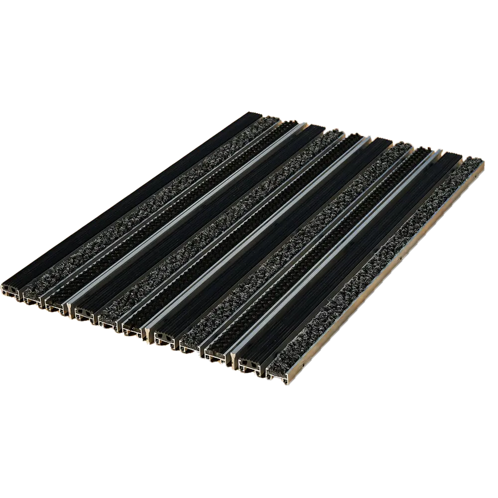 Решетка придверная Gidrolica Step 301234 390x590 мм цвет черный STLM-2000050