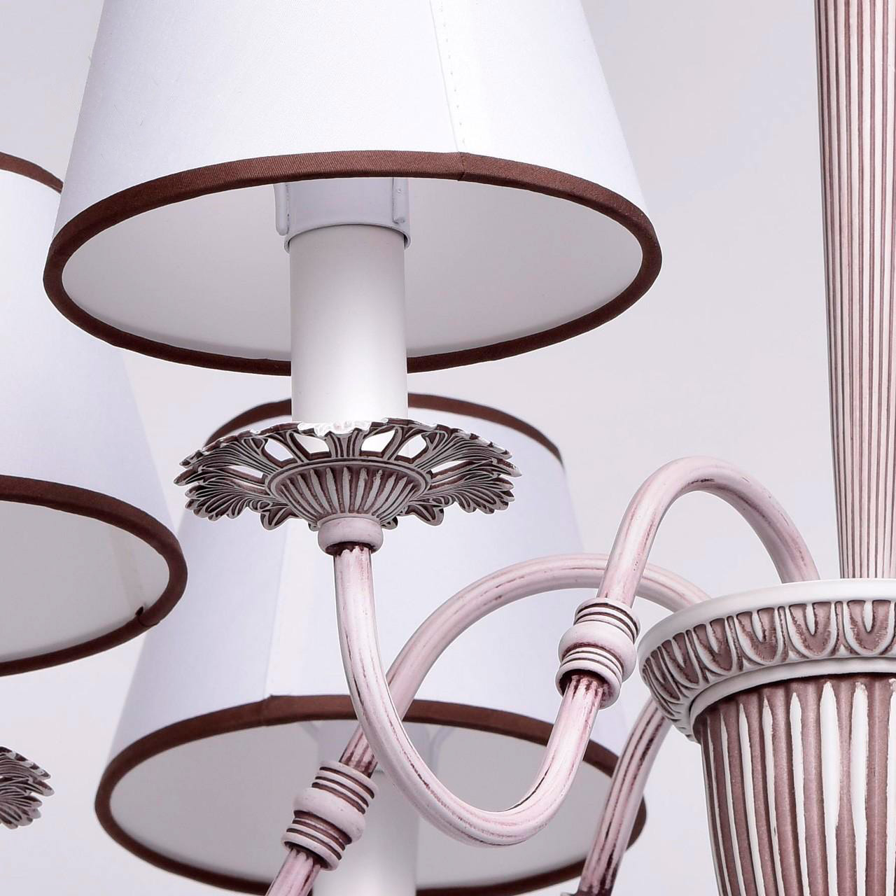 Потолочная люстра MW-Light Августина 3 419011006 MW-LIGHT ДИЗАЙНЕРСКИЕ, АВГУСТИНА 183009 Белый  - Вид №1