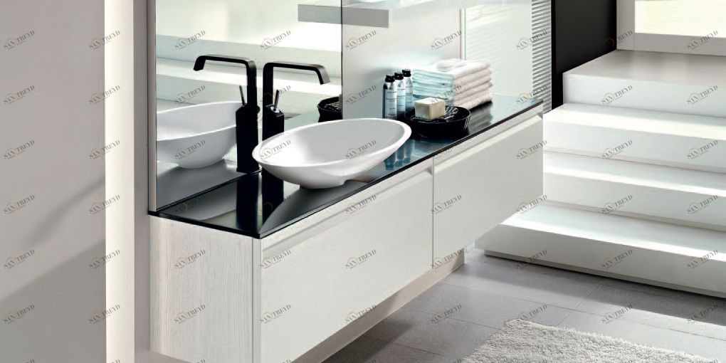 5613 Накладная раковина на столешницу  овальная Arbi 