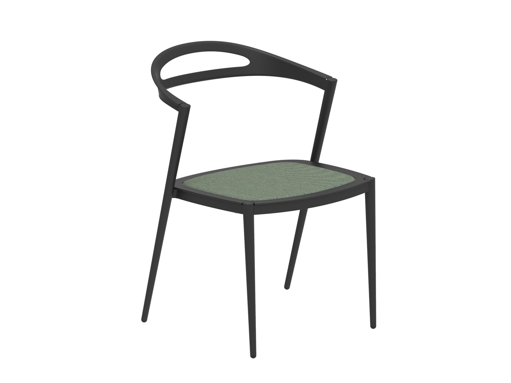 Алюминиевый садовый стул со встроенной подушкой Royal Botania Styletto ARCH-00135237 - Вид №9