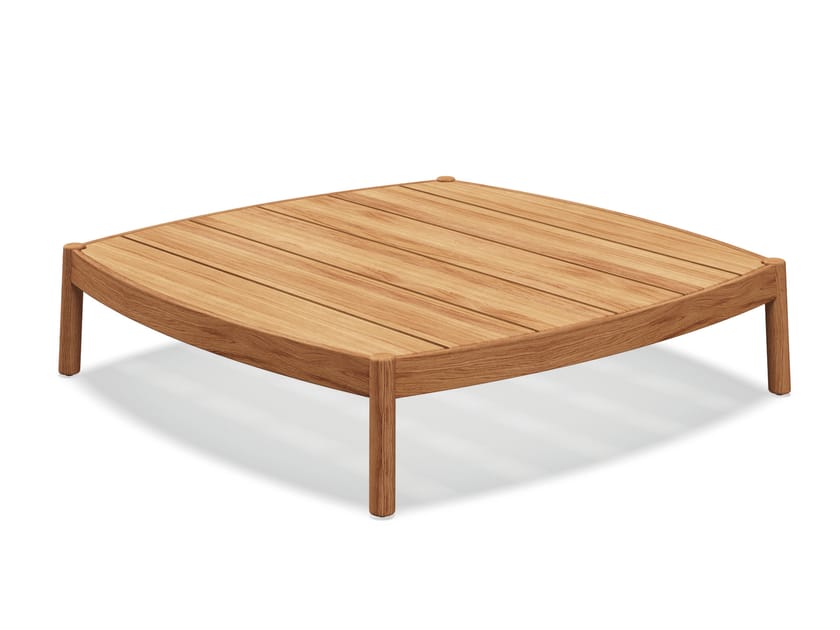 Низкий квадратный стол из тикового дерева Gloster Haven ARCH-00055976
