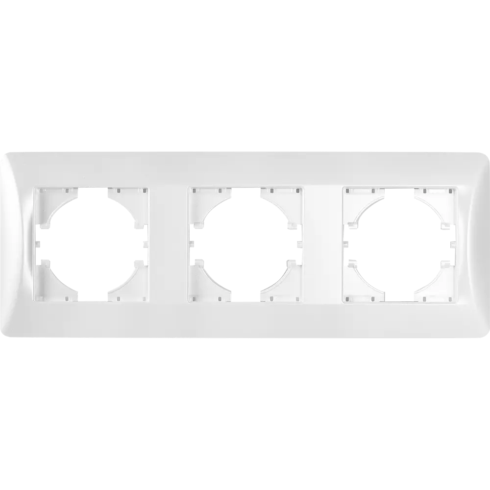 Рамка GUSI Electric Ugra для тройной установки розеток и выключателей 83865151 STLM-0045270