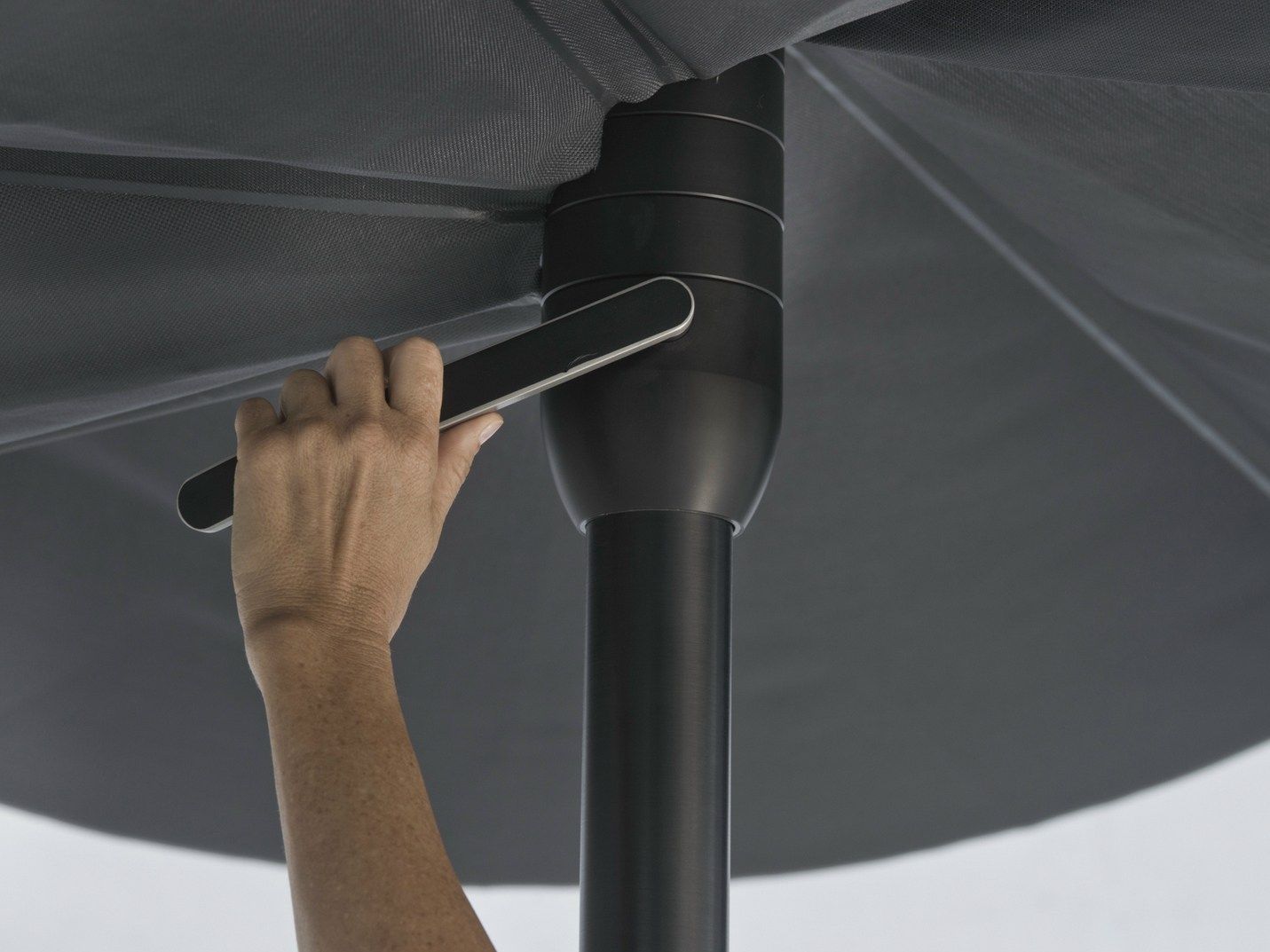 Круглый зонтик из технической ткани calma Om ARCH-00035838 - Вид №11