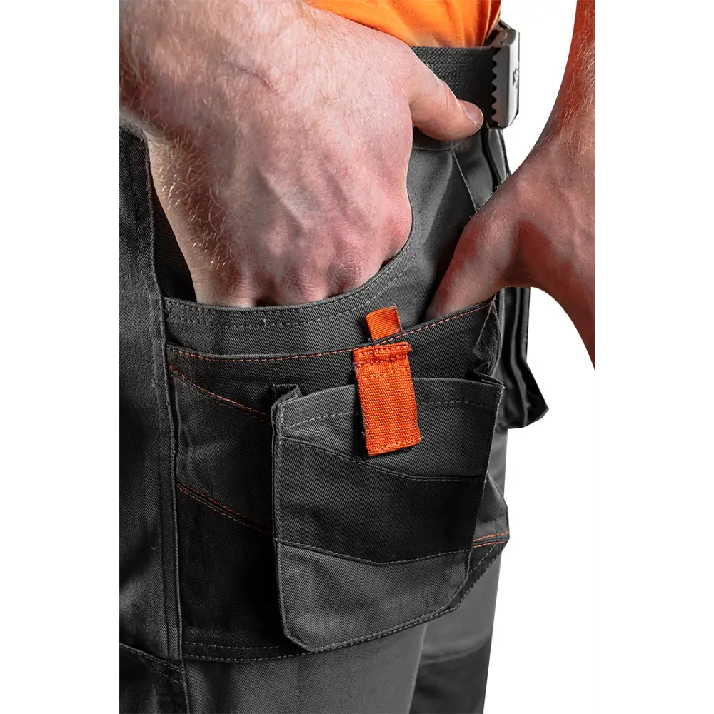 Брюки рабочие Neo Tools хлопок 100% серые размер XL рост 184-187 STLM-2105147 - Вид №5