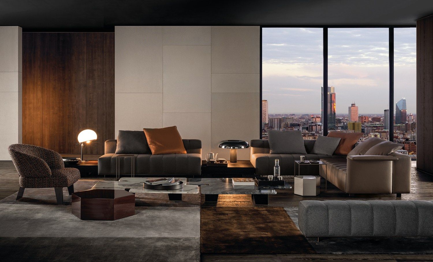 Ткань диван Minotti Freeman ARCH-00046573 - Вид №4