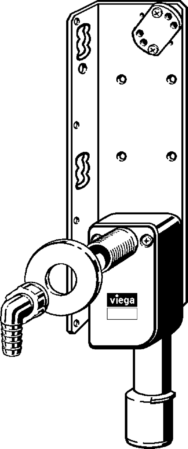 Viega Монтажная планка Prevista Dry Plus 8555.36 (776398) 776 398 - Вид №1
