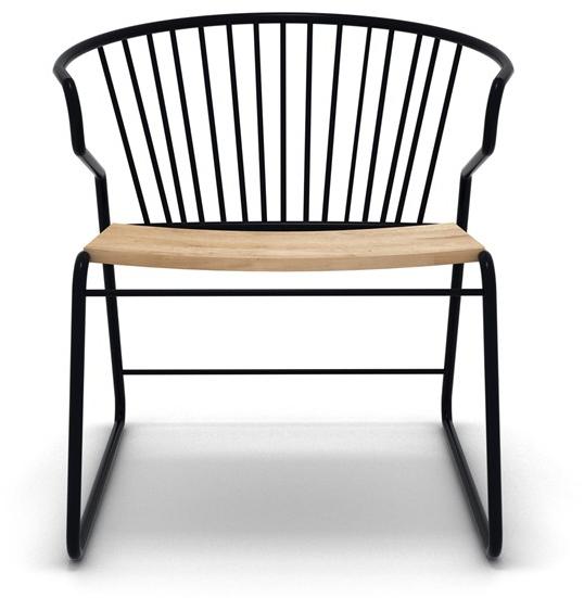 Ethnicraft Санки из металла и дуба  26694  - Вид №1