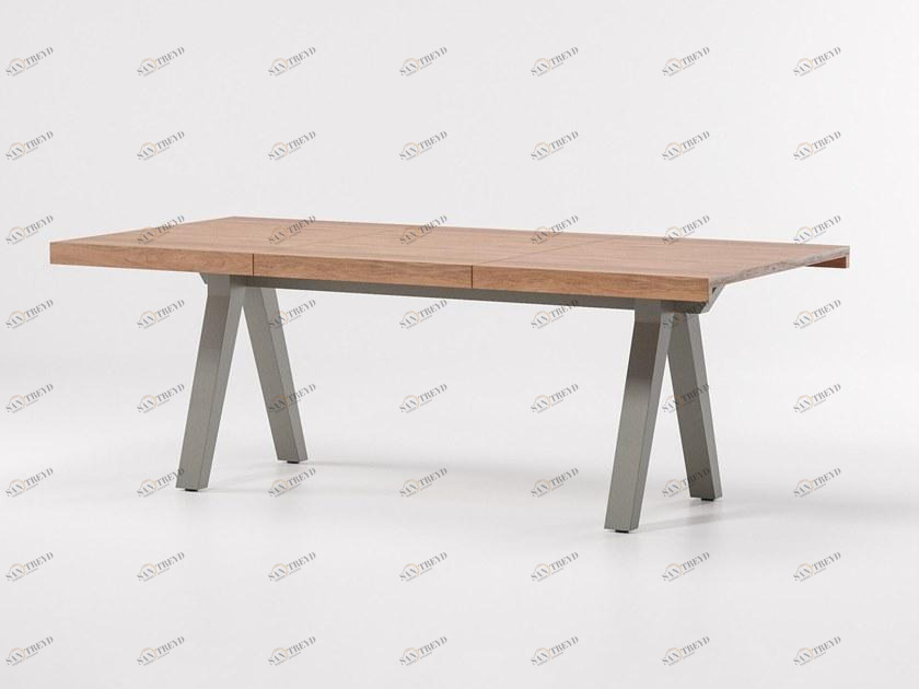 Kettal Раздвижной стол из тика Vieques sun-id-1395245