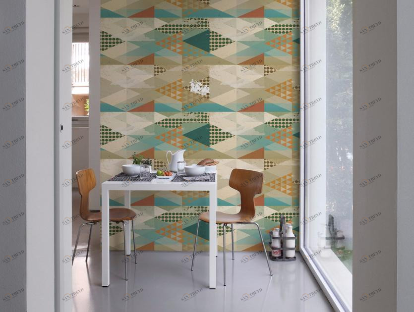 Inkiostro Bianco Геометрические панорамные обои Collection 2015 sun-id-1442658