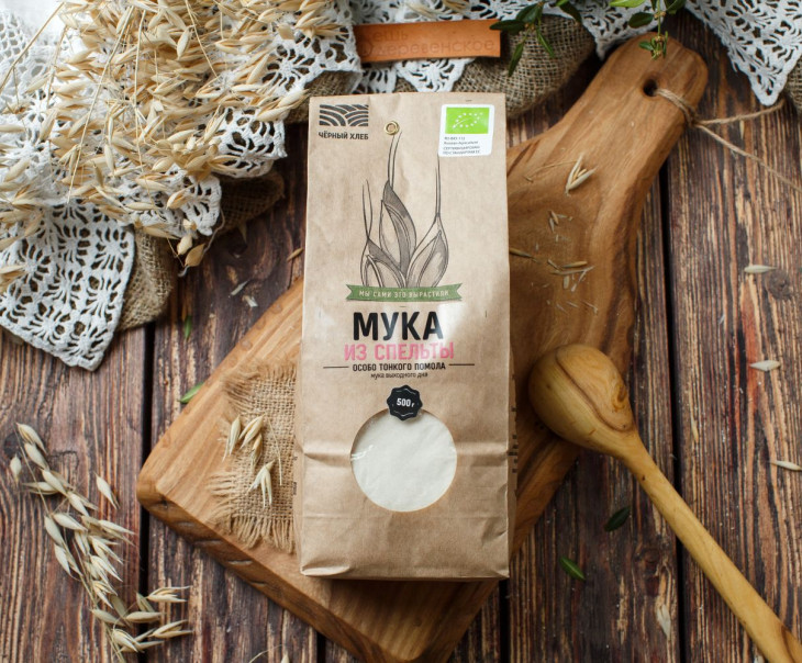 6383 Мука из спельты особо тонкого помола Вкусляндия 