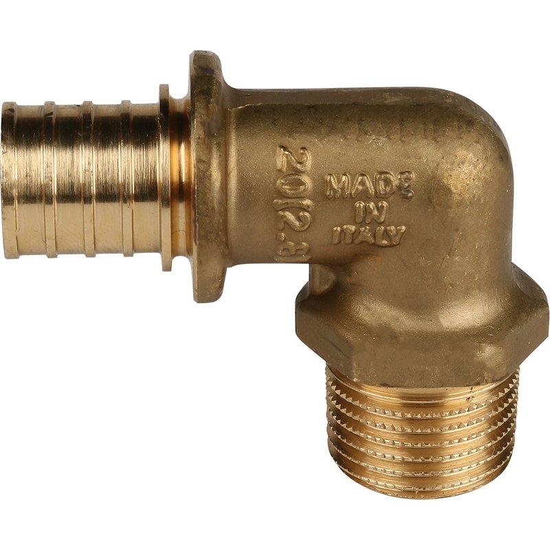 Угольник-переходник НР 20x1/2" аксиальный для труб из сшитого полиэтилена STOUT SFA0005002012 - Вид №4