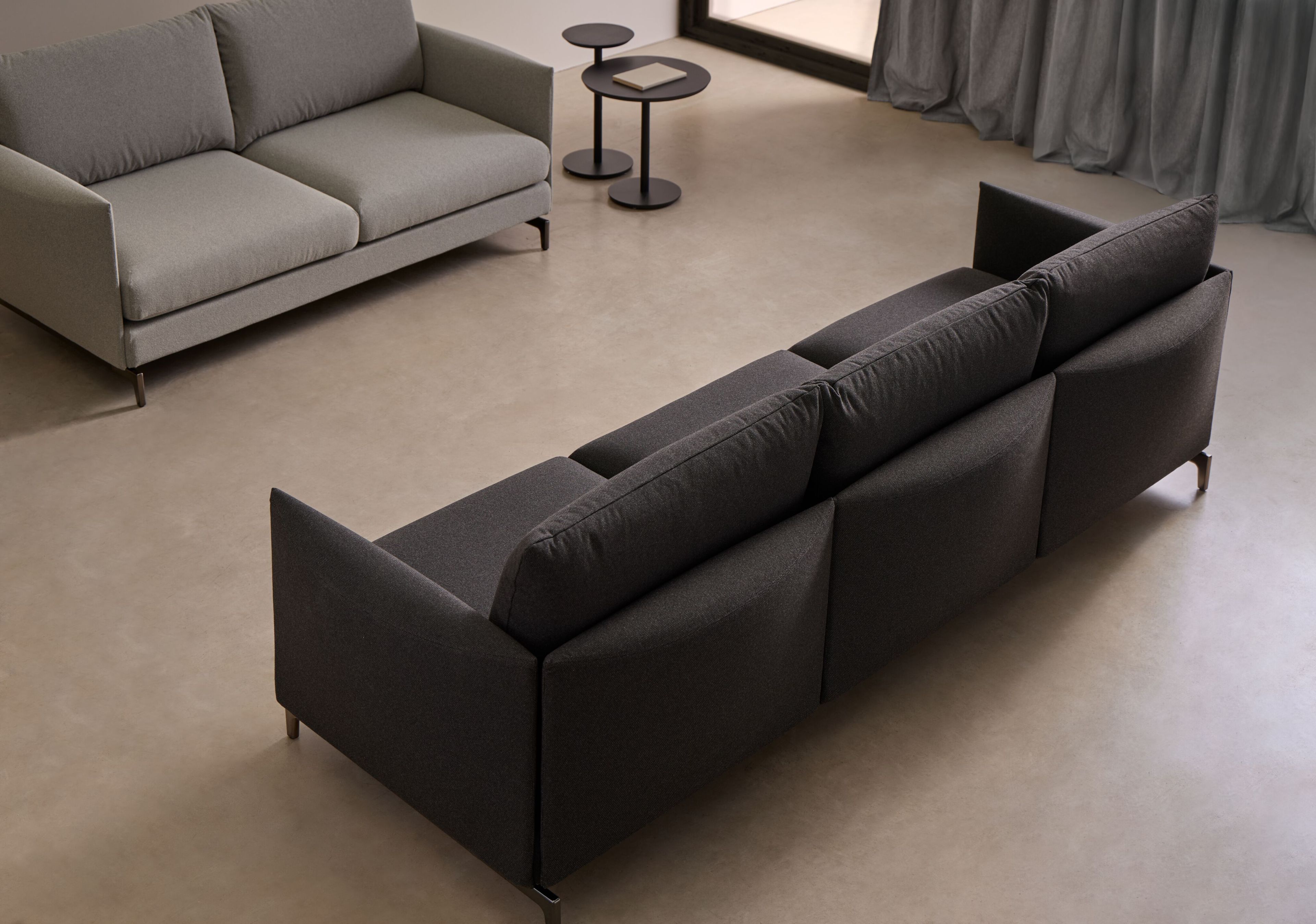 2-местный тканевый диван с огнестойкой обивкой Blasco&Vila Hardy ARCH-00143099 - Вид №3