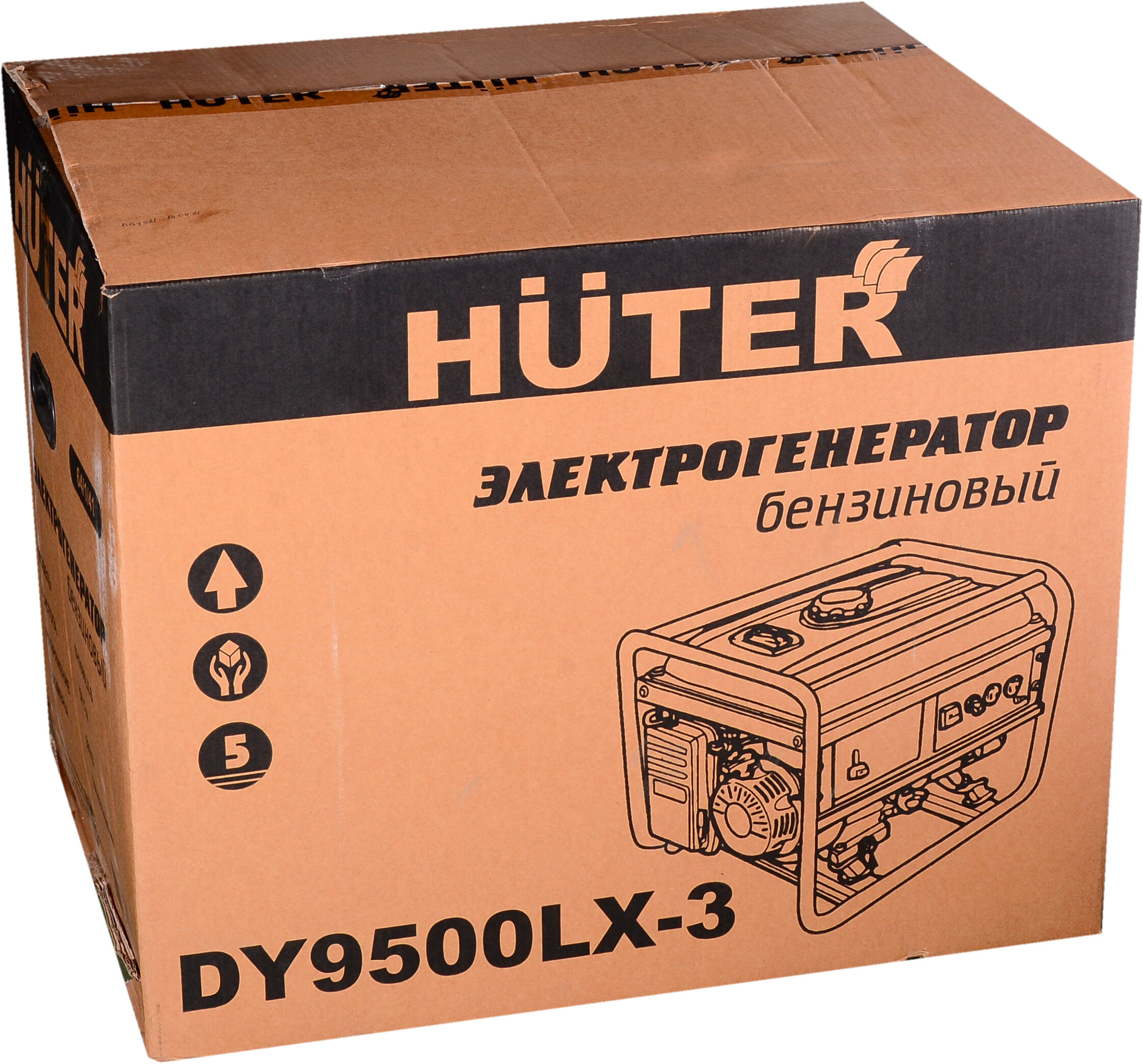 Электрогенератор   бензиновый Huter DY9500LX-3 1263984 STDN-0017801 - Вид №6