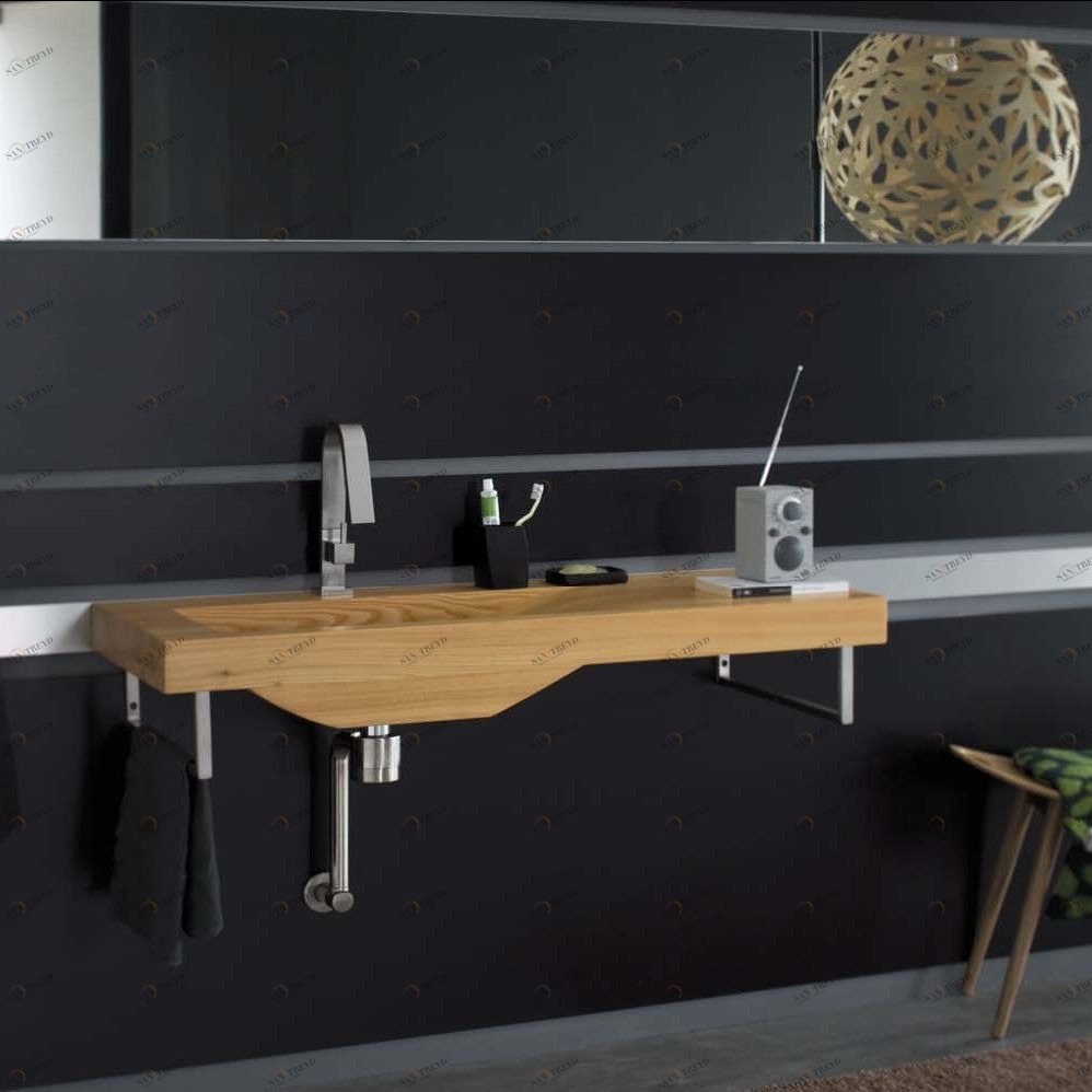 45413 Подвесная раковина настенная овальная Franco Ceccotti  белая 