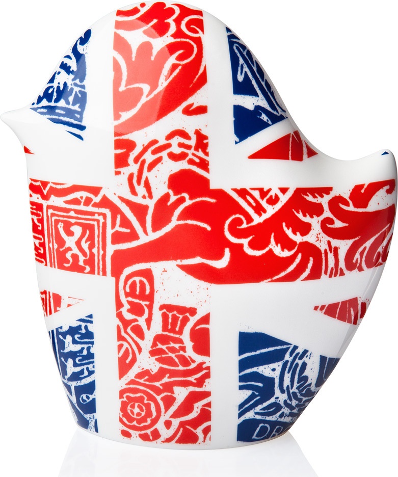 10535635 Royal Crown Derby Фигурка Royal Crown Derby "Британия" 14,5см (короткий клюв, большая) Фарфор костяной 