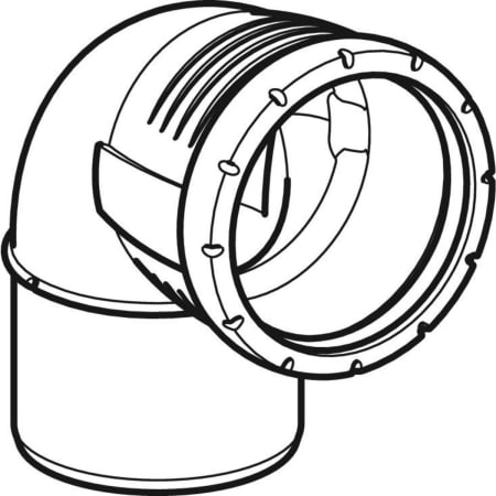 393.420.14.1 Отвод Geberit Silent-Pro Geberit  - Вид №10