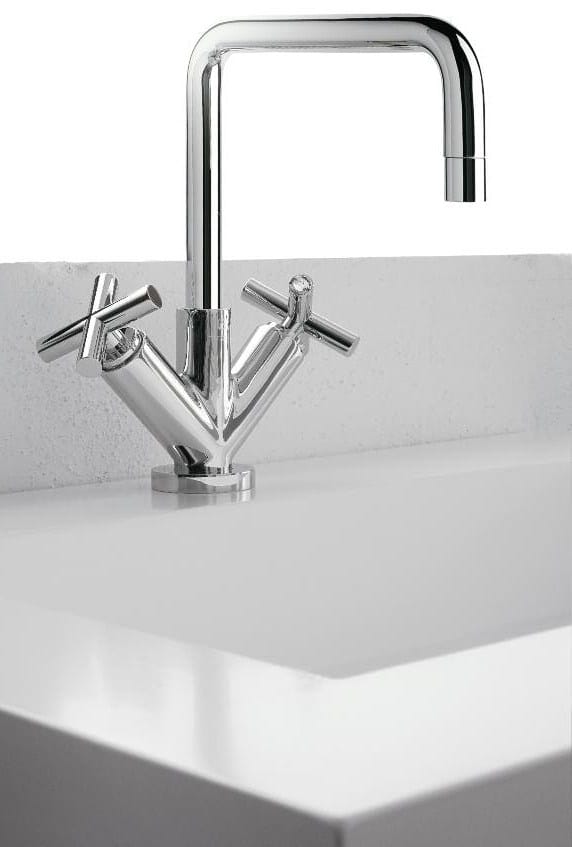 Смеситель для раковины с одним отверстием и отдельными розетками Zazzeri Da-Da ARCH-00064006 - Вид №1