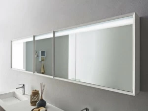 ARBLU Прямоугольное зеркало с настенным контейнером