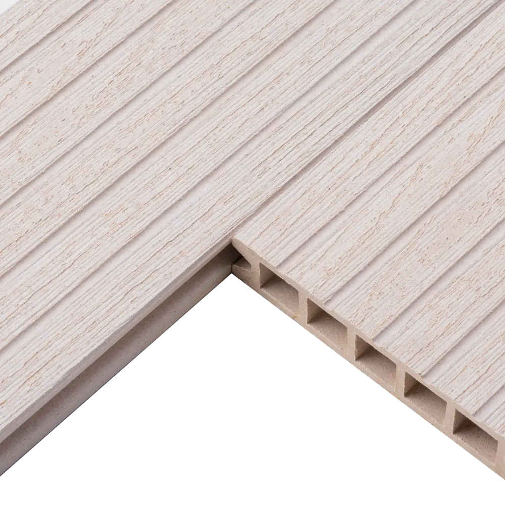 Террасная доска ДПК MultiDeck цвет Белый 3000x150x27 мм. Вельвет 0.45 м² 85473649 STLM-2177703 МУЛЬТИДЕК  - Вид №9