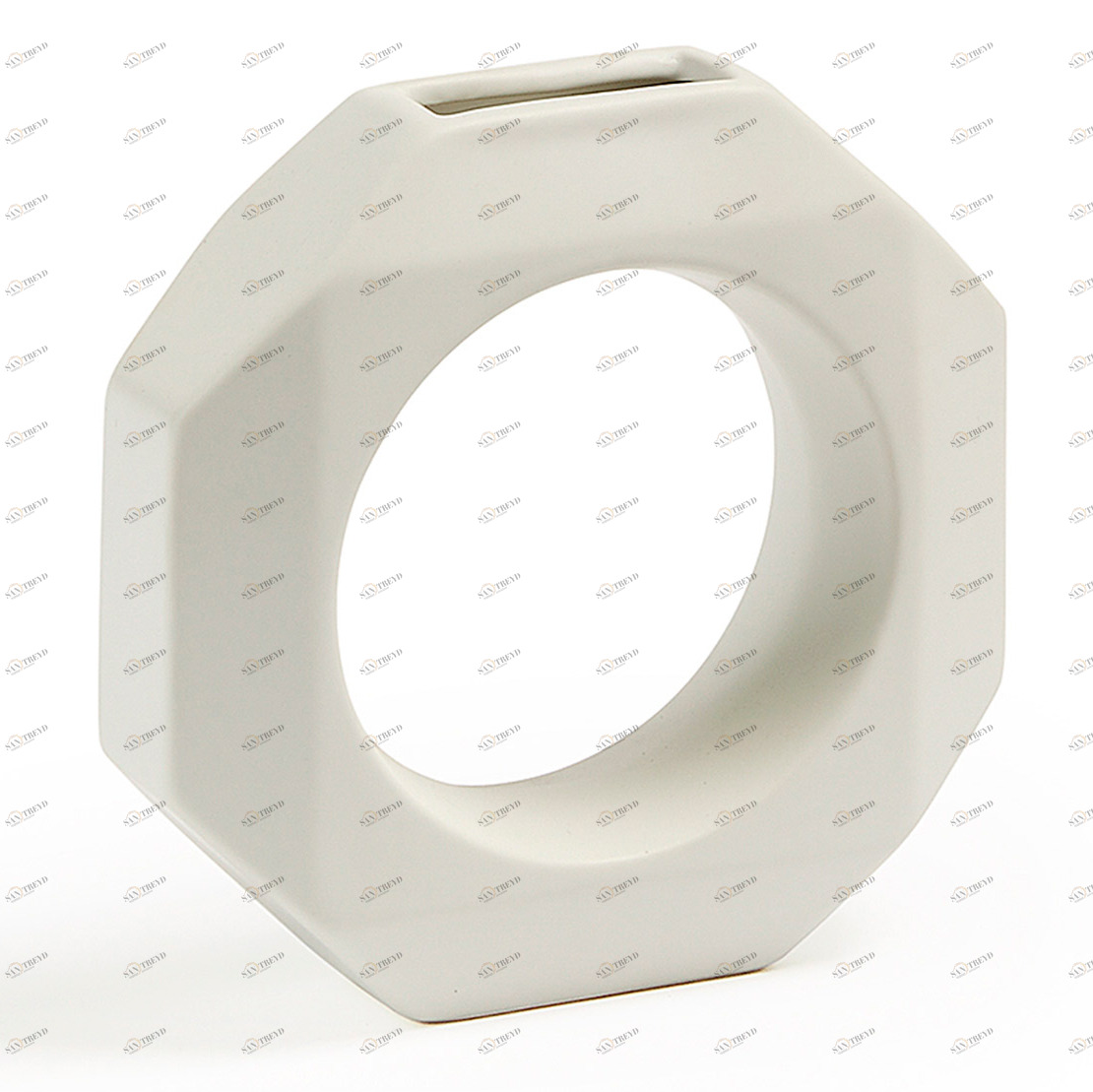 Ваза керамическая белая Lotta 20 см от La Forma LA FORMA LOTTA 343176 Белый 