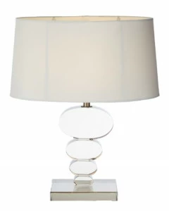 Настольная лампа Danna прозрачная 5821 PUSHA ИНТЕРЬЕРНЫЕ 061988 Белый;прозрачный