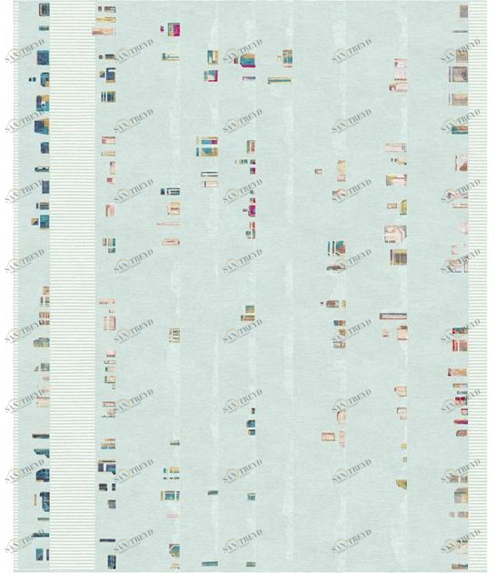 Tapis Rouge Прямоугольный коврик ручной работы Ambiance Tr1432