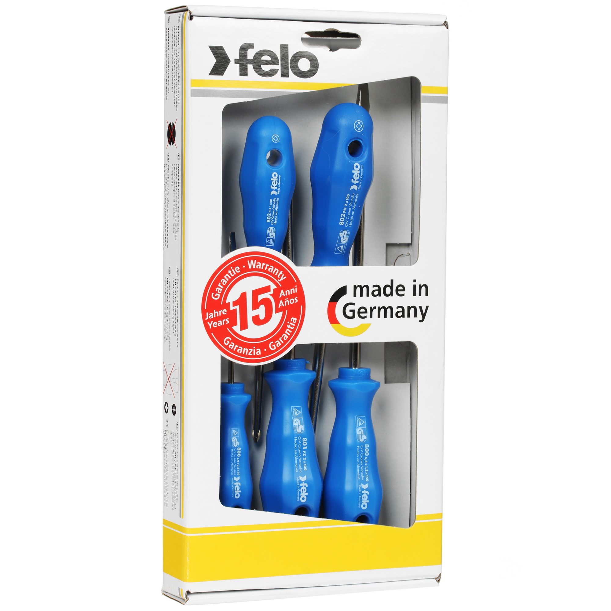 Набор отверток Felo Ergonic 80095298 4881200 STDN-0052002 - Вид №3