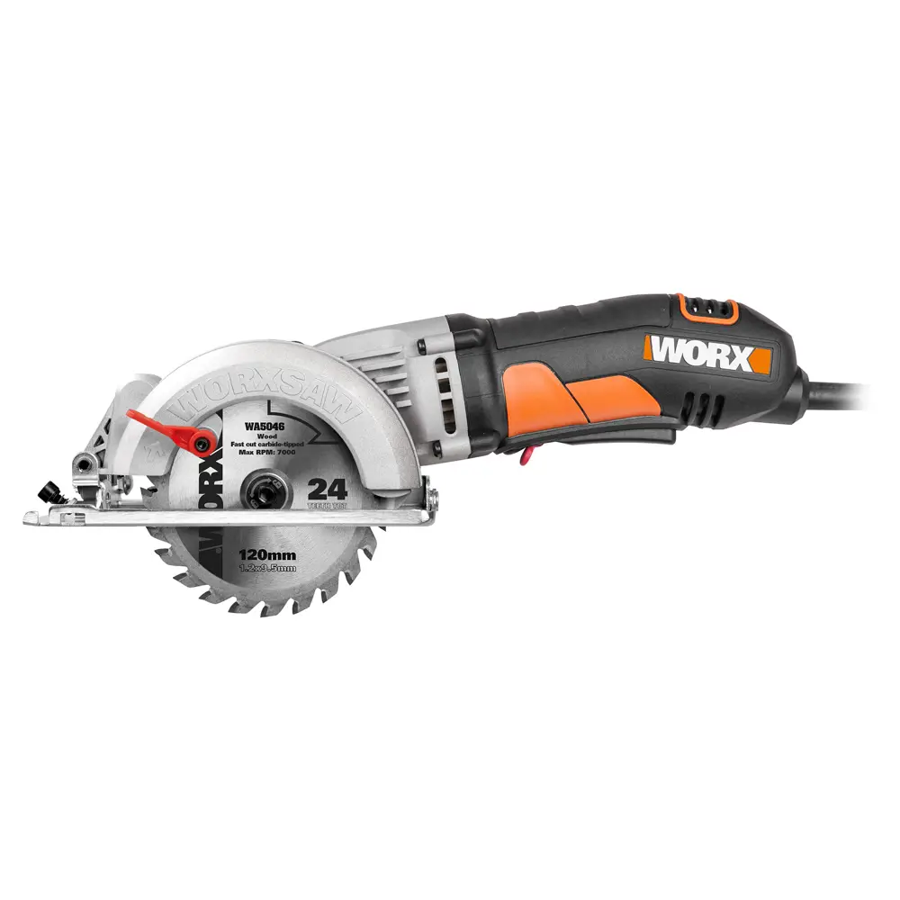 Циркулярная мини-пила Worx WX429, 120 мм, 400 Вт 82348114 STLM-2053110  - Вид №1