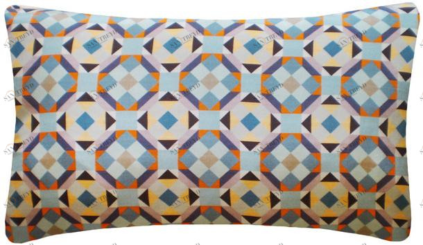 Nitin Goyal London Прямоугольная подушка из шелка Silk printed sun-id-1474523