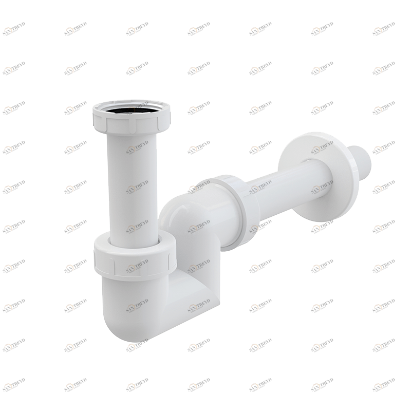 Сифон для умывальника и биде DN32 пластик ALCAPLAST A45FDN32