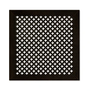 Экран для радиатора Готико 60x60 см МДФ цвет венге 89414169 STLM-2067122