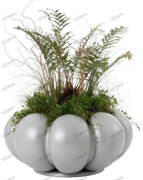 Nola Industrier Кашпо для общественных мест из алюминия  Ö14-49 