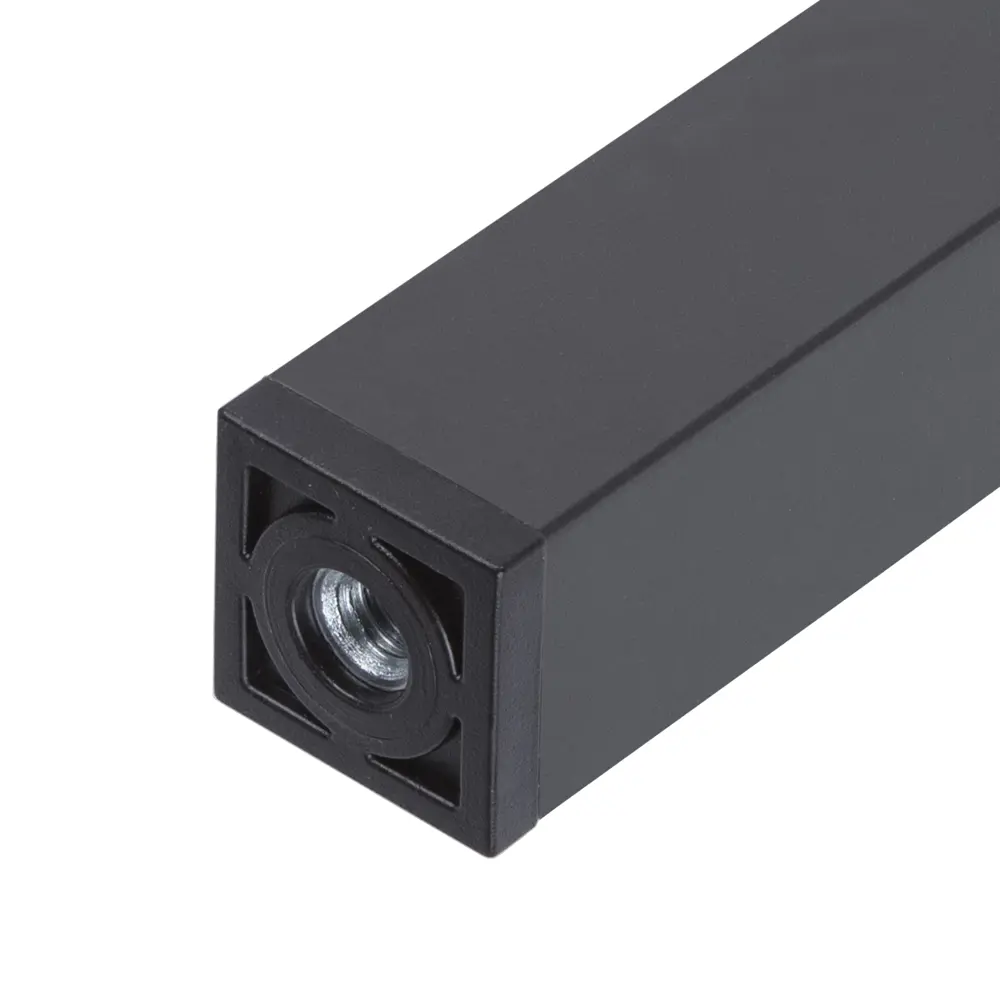 Ножка для мебели квадратная 25x25x250 мм металл черная 89380783 STLM-2207459 Santreyd  - Вид №1