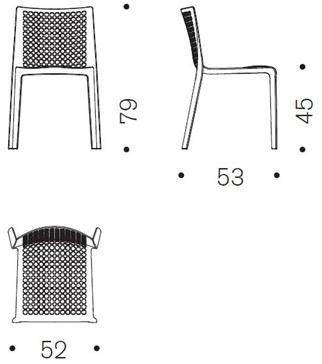 Desalto Штабелируемый стул из нейлона® sun-id-1386854 - Вид №15