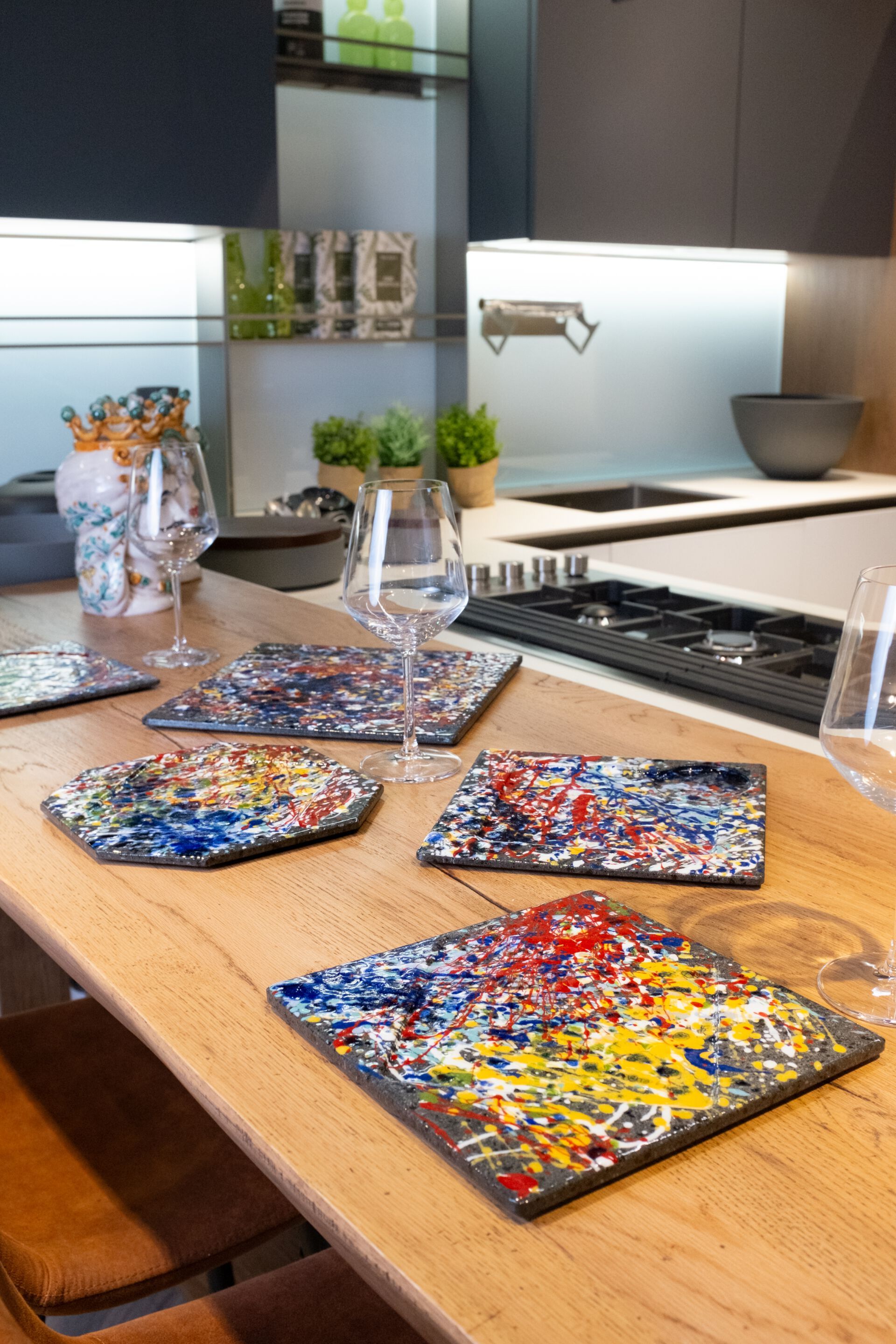 Блюдо из лавового камня Etnea Cuorelavico момент ARCH-00063763 - Вид №16