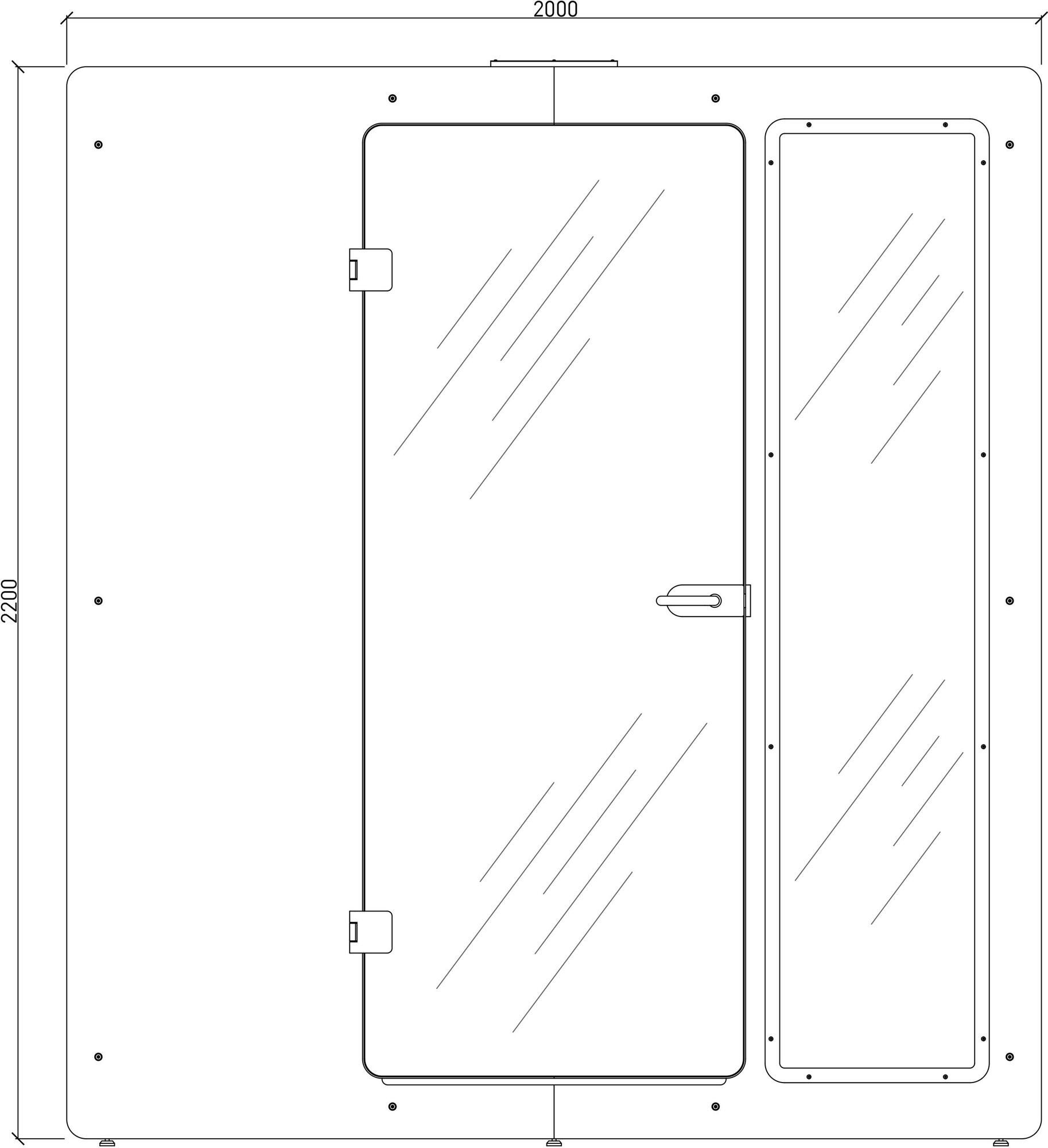 IMPACT ACOUSTIC® Акустическая офисная будка со встроенным освещением для встреч  961.13.442.000.00  - Вид №8