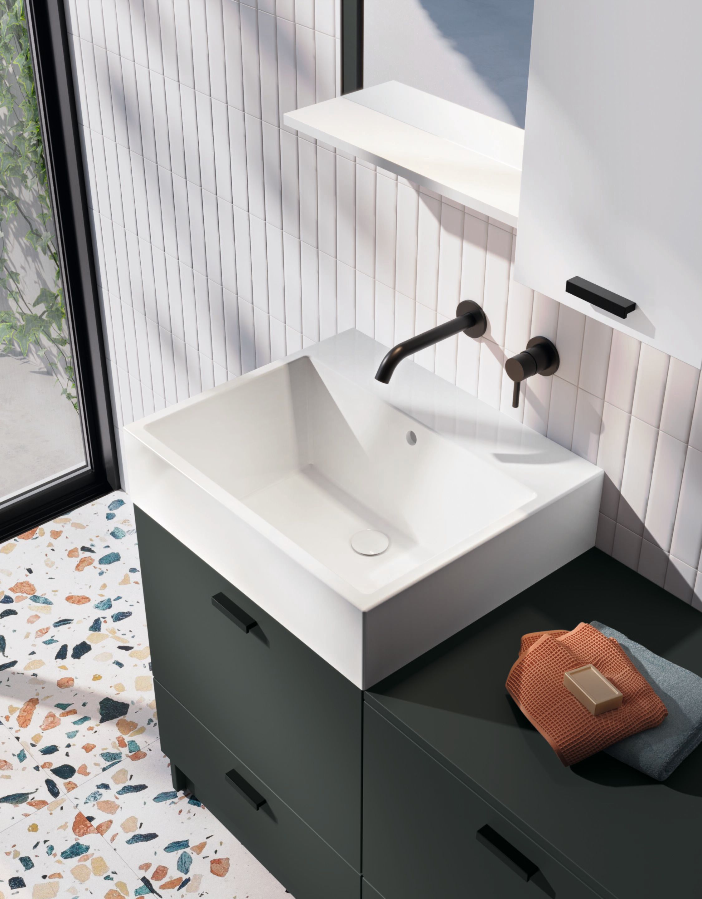 Керамическая раковина с переливом COLAVENE Volant ARCH-00078851 - Вид №5