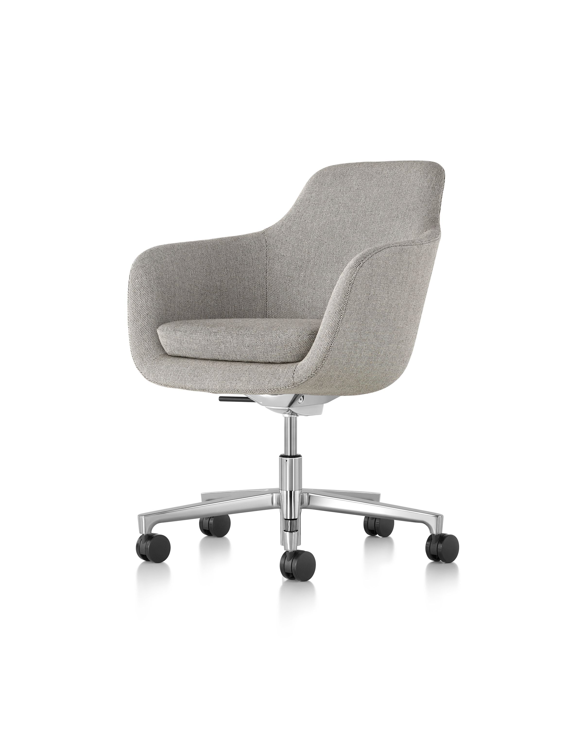 Ткань поворотный операционный офисный стул с колесами Herman Miller Saiba ARCH-00053276 - Вид №12