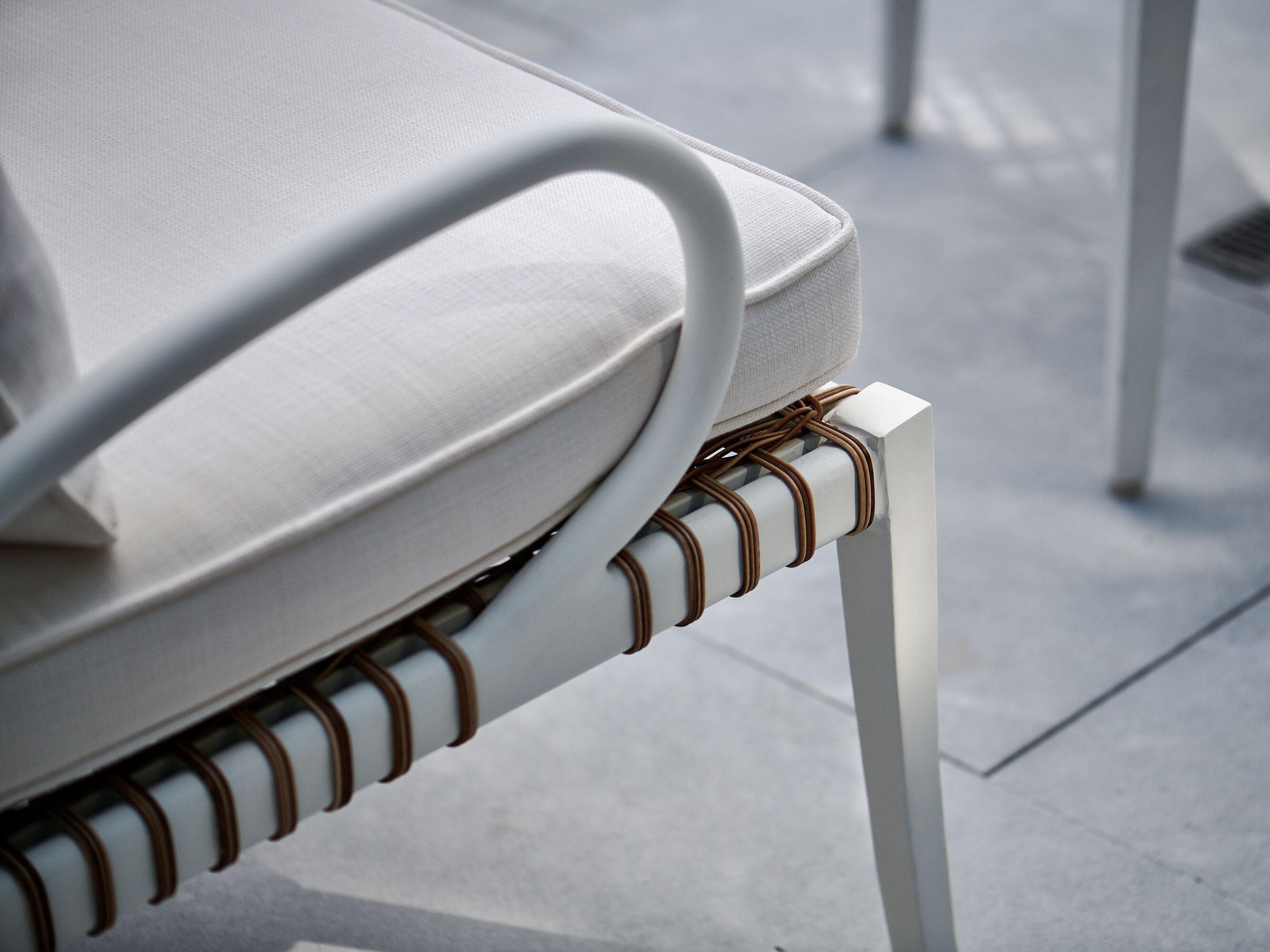 4-местный алюминиевый изогнутый садовый диван Walters Delta ARCH-00067864 - Вид №3