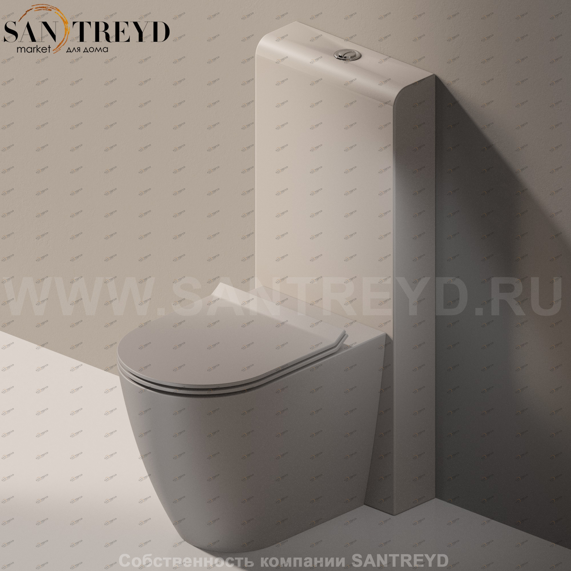 TR391019 Компакт унитаз с бачком Белый Ceramica Flaminia Niagara Италия